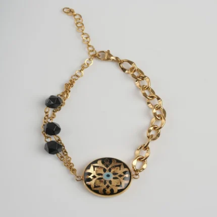 Chain and stone Bracelet